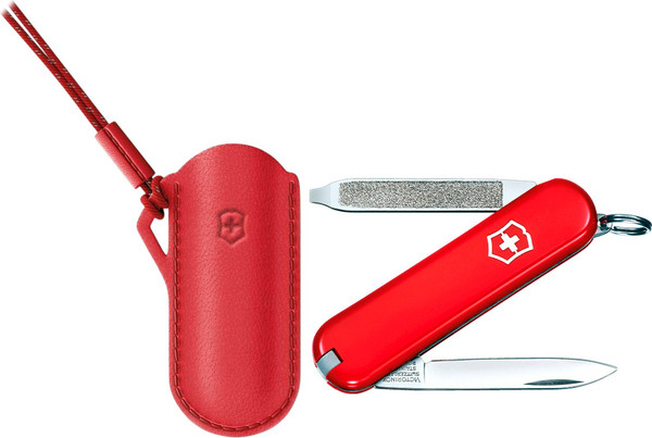 Изображение товара Нож туристический Victorinox Escort 0.6123 с чехлом  4.0670 (58мм)