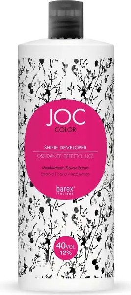 Изображение товара Эмульсия для окисления краски Barex JOC Color с эффектом блеска 12% 40 vol (1л)