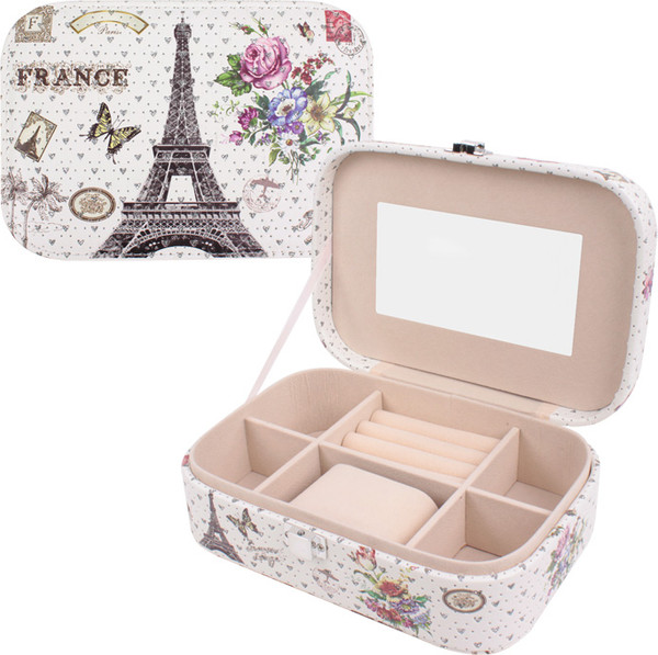 Изображение товара Шкатулка Darvish France. Эйфелева башня с зеркалом / DV-H-1772-5