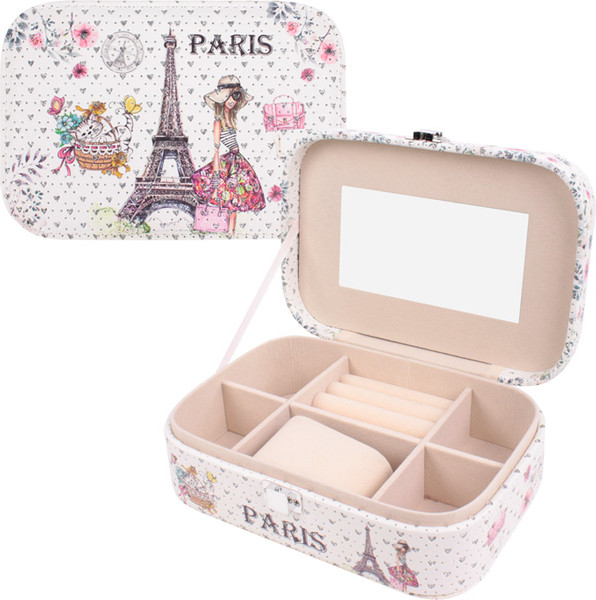 Изображение товара Шкатулка Darvish Paris. Эйфелева башня с зеркалом / DV-H-1772-6