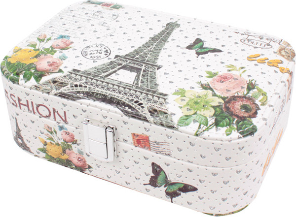 Изображение товара Шкатулка Darvish Эйфелева башня coffeee с зеркалом / DV-H-1772-4