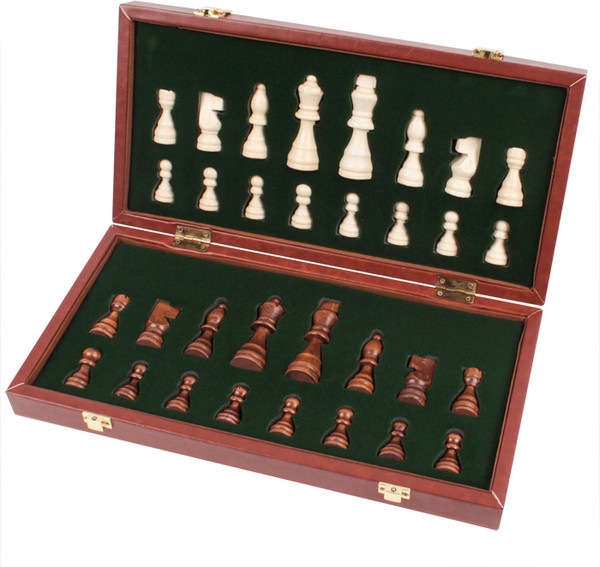 Изображение товара Шахматы Darvish Шахматы кожаная коробка / SR-T-3907