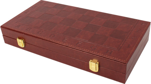 Изображение товара Шахматы Darvish Шахматы кожаная коробка / SR-T-3907