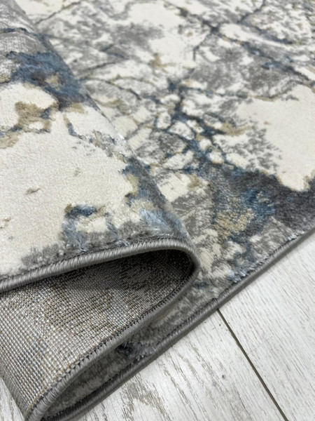 Изображение товара Коврик Radjab Carpet Амальфи Прямоугольник A5699A / 13662 (1.2x1.8, Cream/L.Bule)
