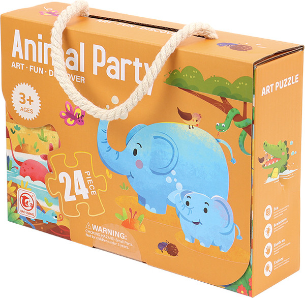 Изображение товара Пазл Darvish Animal Party / SR-T-4757A (24шт)