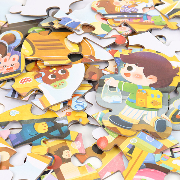 Изображение товара Пазл Darvish Счастливый автобус / SR-T-4755B (59шт)