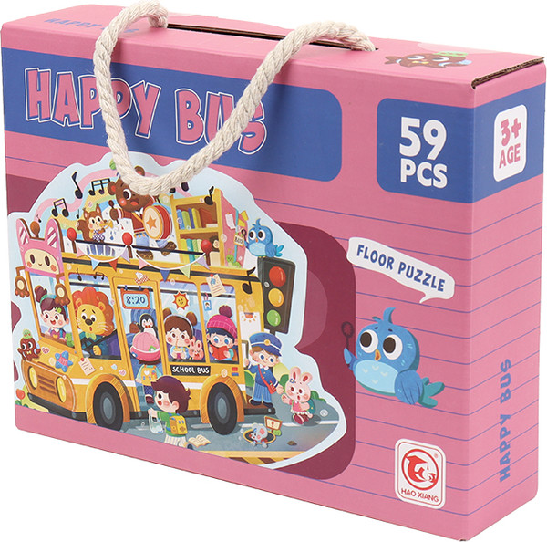 Изображение товара Пазл Darvish Счастливый автобус / SR-T-4755B (59шт)