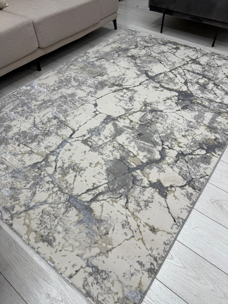 Изображение товара Ковер Radjab Carpet Амальфи Прямоугольник A5699A / 13674 (3x4, Cream/L.Grey)