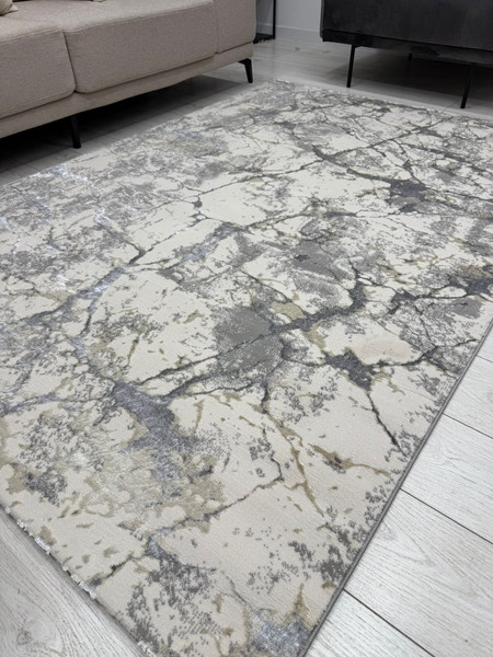 Изображение товара Ковер Radjab Carpet Амальфи Прямоугольник A5699A / 13674 (3x4, Cream/L.Grey)