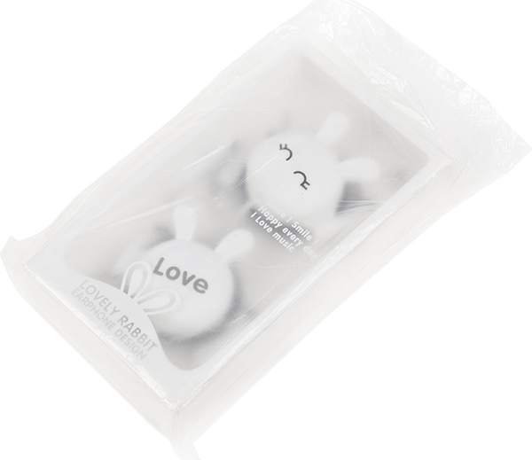 Изображение товара Наушники детские Darvish Зайки / DV-H-1415-3 (белый)