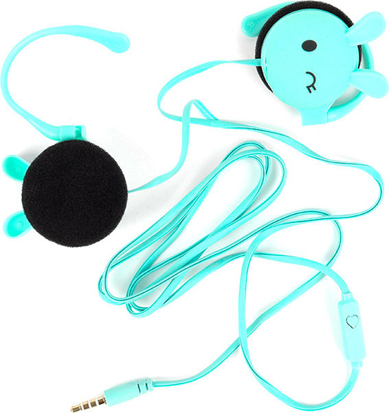 Изображение товара Наушники детские Darvish Зайки / DV-H-1415-4 (мятный)