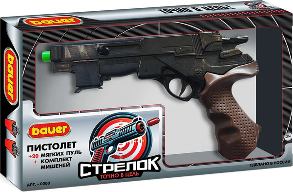 Изображение товара Набор игрушечного оружия Bauer Стрелок №1 / WPM00017