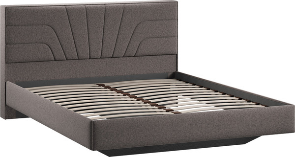 Изображение товара Двуспальная кровать ТриЯ Пандора 160x200 Тип 1 (микровелюр Jercy Stone)