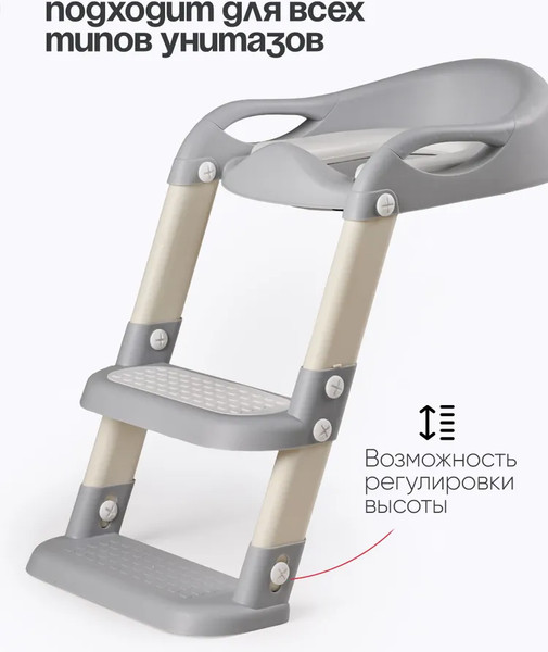 Изображение товара Детская накладка на унитаз Tomix StepLadder