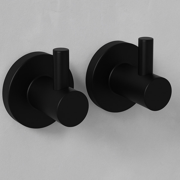 Изображение товара Набор аксессуаров для ванной и туалета Lauter 21TS20116 + 21T2010 + 21TS20112 (Matt Black, 3 предмета)