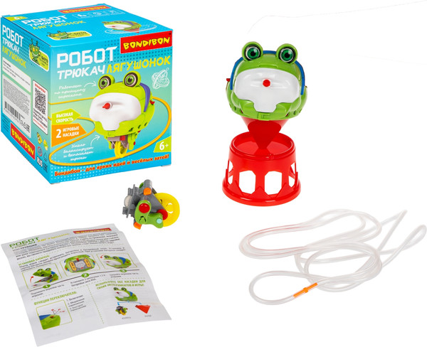Изображение товара Развивающий игровой набор Bondibon Робот-Трюкач Лягушонок ВВ6621
