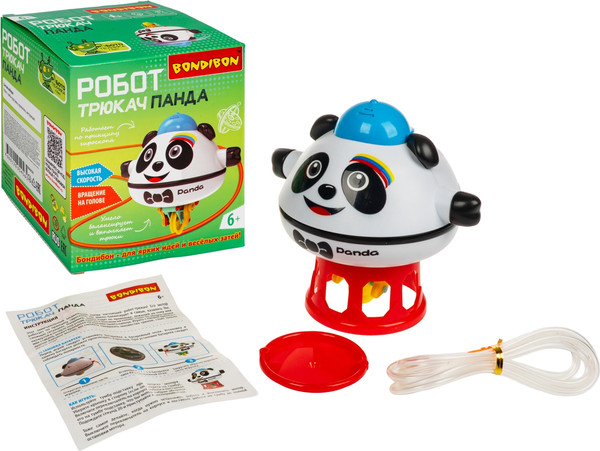 Изображение товара Развивающий игровой набор Bondibon Робот-Трюкач Панда ВВ6620
