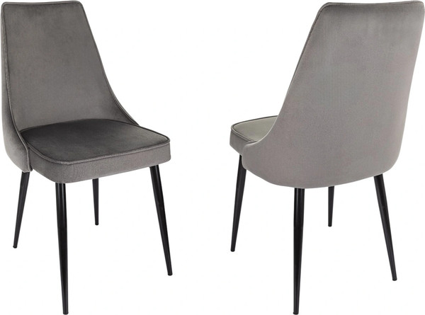 Изображение товара Набор стульев Бюрократ CH-K4 (2шт, темно-серый/Holland 18)