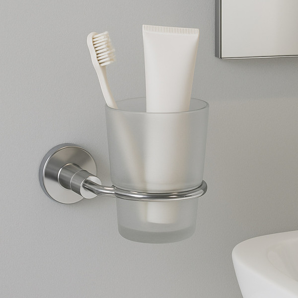 Изображение товара Набор аксессуаров для ванной и туалета Lauter 21TS20115 + 21TS20113 + 21TS2019 + 21TS2017 + 21TS20111 (Chrome, 5 предметов)