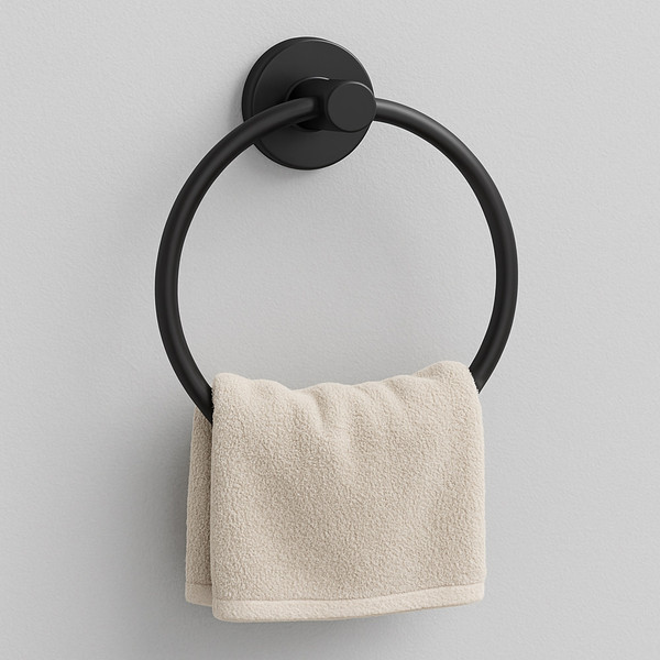 Изображение товара Набор аксессуаров для ванной Lauter 21TS20116 + 21TS20114 + 21T2010 + 21TS2018 + 21TS2016 (Matt Black, 5 предметов)