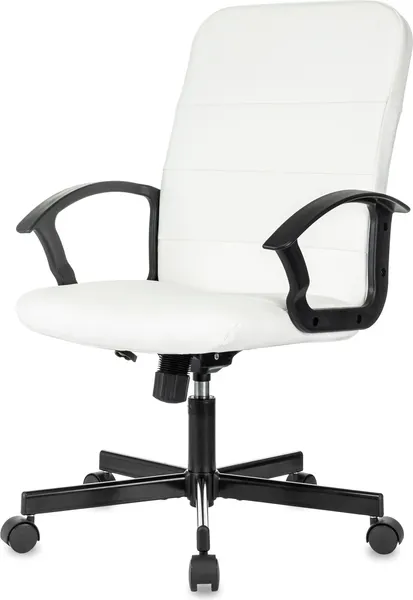 Изображение товара Кресло офисное Бюрократ Triest (белый экокожа)