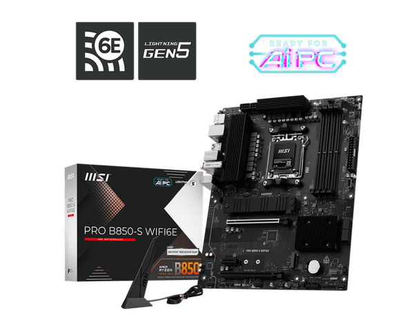 Изображение товара Материнская плата MSI Pro B850-S WIFI6E