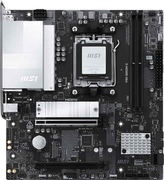 Изображение товара Материнская плата MSI Pro B850M-G