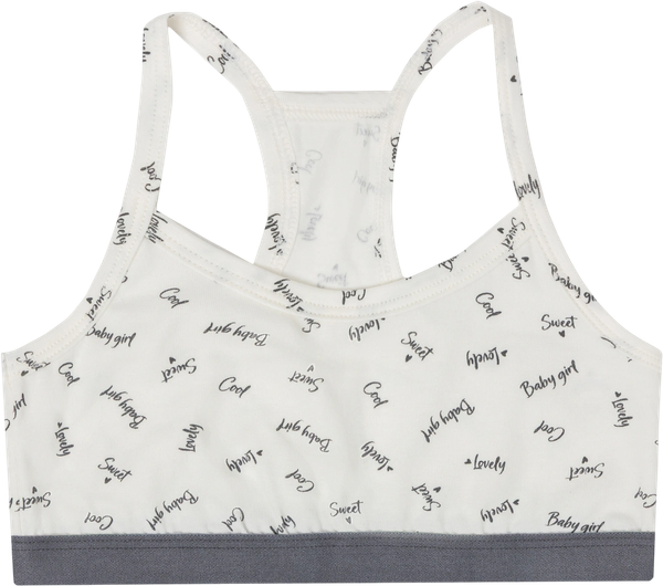 Изображение товара Бюстье для девочек Mark Formelle 517707 (р.122-60, слова на светло-молочном)