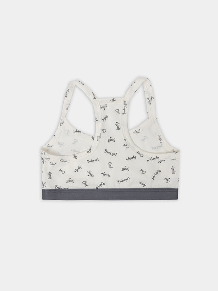 Изображение товара Бюстье для девочек Mark Formelle 517707 (р.152-76, слова на светло-молочном)