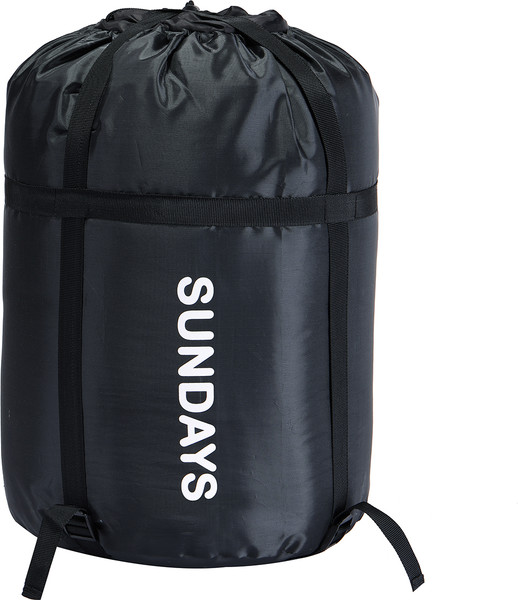 Изображение товара Спальный мешок Sundays ZC-SB017 с двумя подушками (черный/синий)