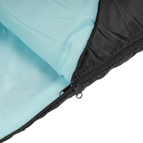 Изображение товара Спальный мешок Sundays ZC-SB017 с двумя подушками (черный/синий)