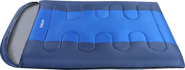 Изображение товара Спальный мешок Sundays ZC-SB018 (синий/темно-серый)