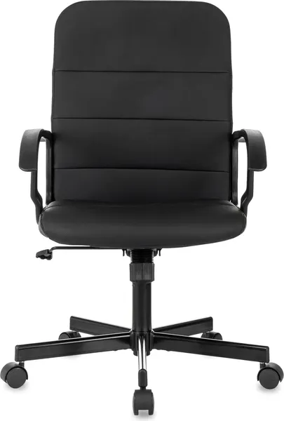 Изображение товара Кресло офисное Бюрократ Triest (черный экокожа)