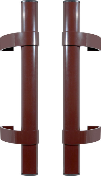 Изображение товара Ручка дверная БУЛАТ РС-03.400.8017 (коричневый)