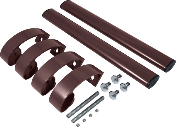 Изображение товара Ручка дверная БУЛАТ РС-03.345.8017 (коричневый)