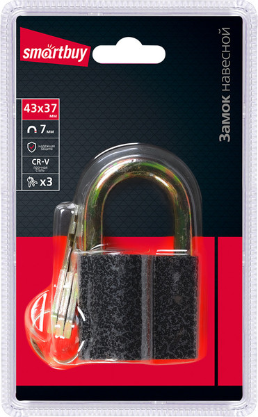Изображение товара Замок навесной SmartBuy SBT-LK-4337