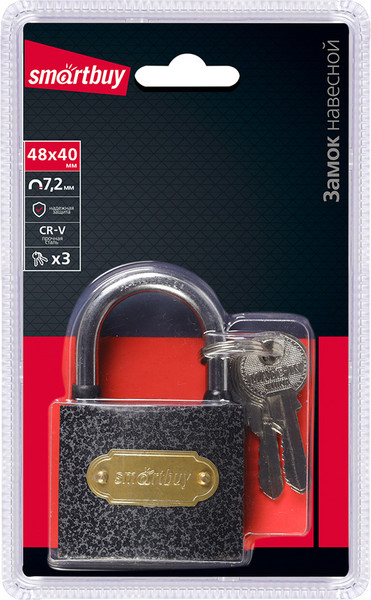 Изображение товара Замок навесной SmartBuy SBT-LK-4840