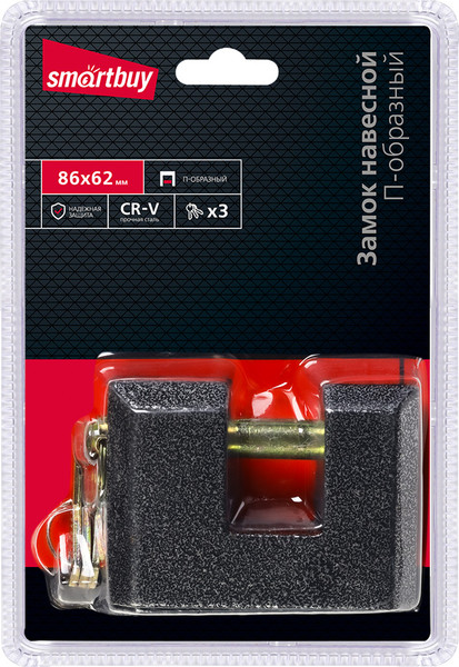 Изображение товара Замок навесной SmartBuy SBT-LK-8662