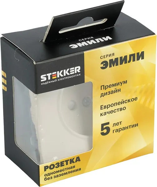 Изображение товара Розетка Stekker Эмили RST16-5109-08 / 49902