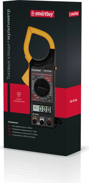 Изображение товара Клещи токоизмерительные SmartBuy SBT-DT266