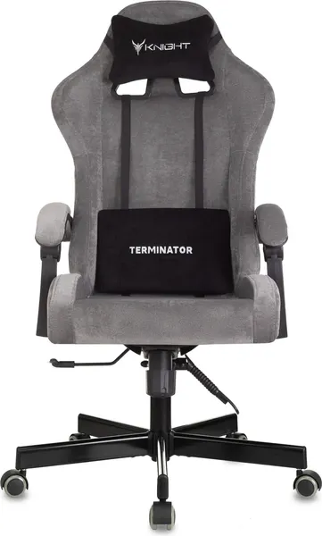 Изображение товара Кресло геймерское Бюрократ Knight Terminator (серый Light-19/металл)