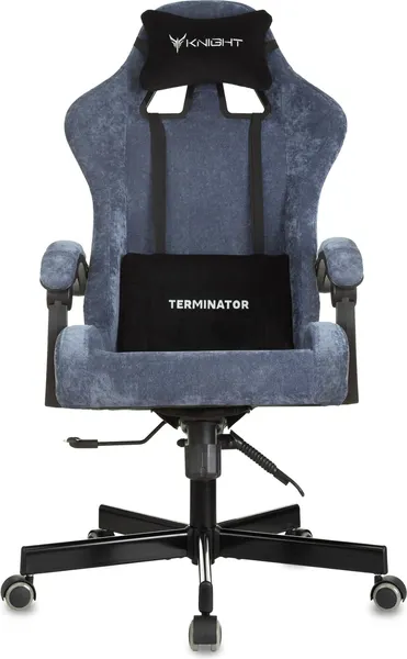 Изображение товара Кресло геймерское Бюрократ Knight Terminator (синий Light-27/металл)