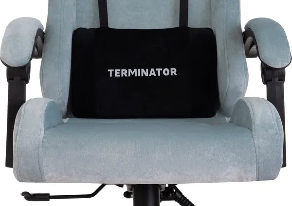 Изображение товара Кресло геймерское Бюрократ Knight Terminator (серо-голубой Light-28/металл)