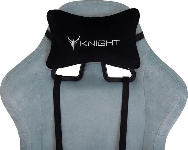 Изображение товара Кресло геймерское Бюрократ Knight Terminator (серо-голубой Light-28/металл)