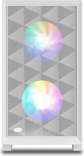 Изображение товара Корпус для компьютера PCCooler C3D310 WH ARGB / C3D310-WHP2-GL (без БП)