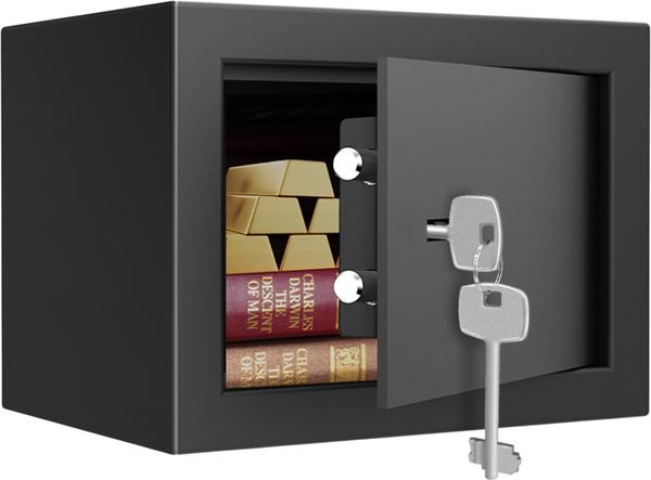 Изображение товара Мебельный сейф Deli ET560 (черный)