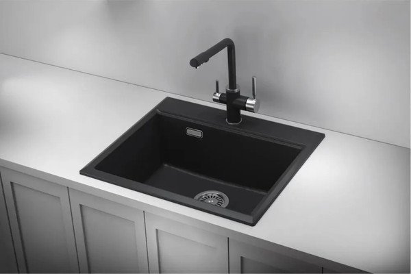 Изображение товара Мойка кухонная GRANULA 5805 (шварц)