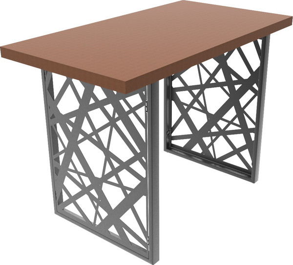 Изображение товара Подстолье Строй Свой Мир Портал Лофт ПЛТС-2з (техно стиль, 2шт)