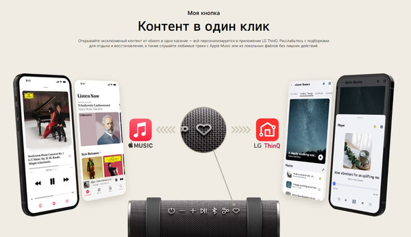 Изображение товара Портативная колонка LG Xboom Grab