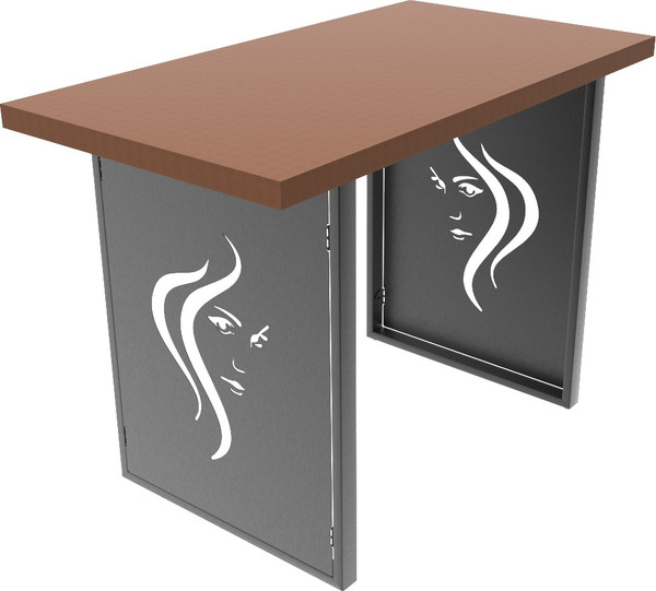 Изображение товара Подстолье Строй Свой Мир Портал Лофт ПЛСЛ-2с (силуэт, 2шт)